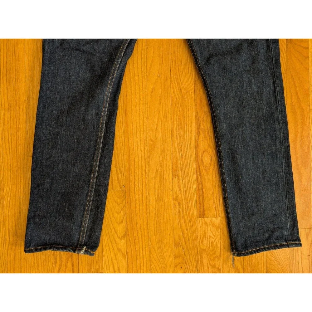 Brave Star Men’s Jeans Size 32 X 29 Dark Wash USA Made Selevedge